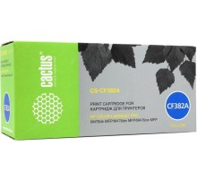 -/ Картридж лазерный Cactus CS-CF382A CF382A желтый (2700стр.) для HP LJ Pro M476dn/M476nw/M476dw