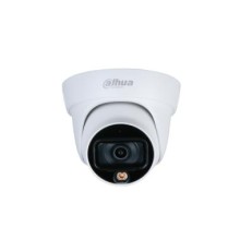 Уличная купольная IP-видеокамера Full-color, 2Мп; 1/2.8 CMOS; объектив 2.8мм; чувствительность 0.0017лк@F1.0 сжатие: H.265+ H.265 H.264+ H.264 MJPEG; 2 потока до 2Мп@25к/с; LED-подсветка до 30м; встроенный микрофон; защита: IP67; питание: 12В(DC) PoE