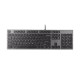 Клавиатура A4Tech KV-300H серый/черный USB slim