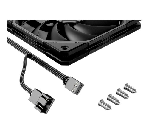 Кулер для корпуса/ Case Cooler ID-COOLING TF-12015-K (120x120x15mm, 4-pin PWM, 67.58CFM, 32.3dBA, 2200RPM, Black) Кулер для корпуса/ Case Cooler ID-COOLING TF-12015-K (120x120x15mm, 4-pin PWM, 67.58CFM, 32.3dBA, 2200RPM, Black)