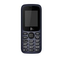 F+ F197 Dark blue, 1.77'' 128x160, 32MB RAM, 32MB, up to 32GB flash, 0.08Mpix, 2 Sim, BT v2.0, Micro-USB, 600mAh, 70g, 114 ммx48 ммx13 мм (Мятая упаковка)