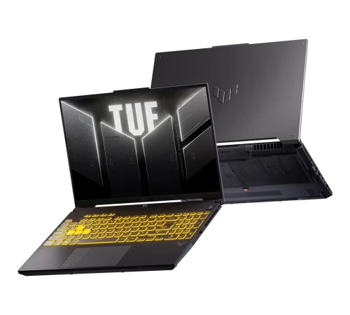 Ноутбук/ ASUS TUF F16 FX607VJ-RL013 16"(1920x1200 (матовый, 144Hz) IPS)/Intel Core 5 210H(2.2Ghz)/16384Mb/512PCISSDGb/noDVD/Ext:nVidia GeForce RTX3050(6144Mb)/Cam/BT/WiFi/56WHr/war 1y/2.2kg/Mecha Gray/DOS