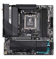 Материнская плата GIGABYTE B650M AORUS ELITE AX, AM5, B650, 4*DDR5, 4*SATA, 2*M.2, 7*USB 3.2, 4*USB 2.0, Type-C, 1*PCIx16, 1*PCIx1, DP+HDMI, mATX