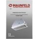 Кухонная вытяжка MAUNFELD/ Кухонная вытяжка MAUNFELD TRAPEZE 602M, полновстраиваемая, 3 скорости, 1150 м3/ч, электронное управление, энергоэффективность В, уровень шума 54 дБ, цвет белый