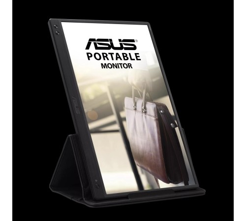 Монитор LCD 15.6"MB166C/ ASUS ZenScreen MB166C, портативный USB-монитор, 15,6" / FHD, IPS-панель, USB-C, подавление мерцания, фильтрация синего света, антибликовое покрытие Монитор LCD 15.6"MB166C/ ASUS ZenScreen MB166C, портативный USB-монитор, 15,6" / FHD, IPS-панель, USB-C, подавление мерцания, фильтрация синего света, антибликовое покрытие