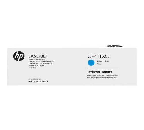 Тонер-картридж/ HP 410X Contractual High Yield Cyan Original LaserJet Toner Cartridge