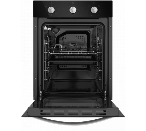 Шкаф духовой электрический MAUNFELD EOEC516B/ 448х546х595 мм, объем 51 л, 7 основных режимов, механическое управление, двойное стекло дверцы, металлическая ручка дверцы, холодный фронт, конвекция, гриль,таймер,черный цвет Шкаф духовой электрический MAUNFELD EOEC516B/ 448х546х595 мм, объем 51 л, 7 основных режимов, механическое управление, двойное стекло дверцы, металлическая ручка дверцы, холодный фронт, конвекция, гриль,таймер,черный цвет