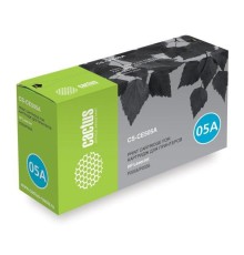 -/ Картридж лазерный Cactus CS-CE505AS CE505A черный (2300стр.) для HP LJ P2055/P2035
