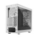 Корпус ПК без блока питания/ Case Fractal Design Meshify 2 Lite TG Clear Tint, Midi-Tower, 3x140mm, 2xUSB-A 3.2 E-ATX, ATX, mATX, mITX White