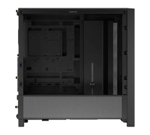 Корпус без блока питания/ Case Corsair Frame 4000D, Midi-Tower, TG, no fan, 2xUSB-A 3.2, 1xUSB 3.2 Type-C, E-ATX, ATX, mATX, mITX Black