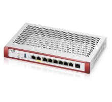 Межсетевой экран Межсетевой экран Zyxel USG FLEX 200HP, Rack, 1xRJ-45: 1/2.5G (LAN/WAN), 1xRJ-45: 1/2.5G PoE+ (LAN/WAN), 6xRJ-45: 1G (LAN/WAN), 1xUSB3.0, AP Controller (8/40), Device HA, в комплекте с Entry Defense Pa