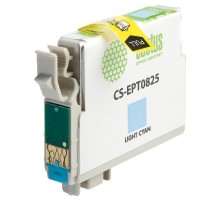 -/ Картридж струйный Cactus CS-EPT0825 T0825 светло-голубой (13.8мл) для Epson Stylus Photo R270/290/RX