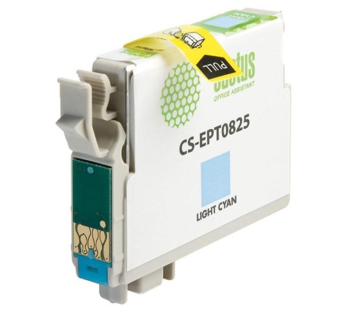 -/ Картридж струйный Cactus CS-EPT0825 T0825 светло-голубой (13.8мл) для Epson Stylus Photo R270/290/RX