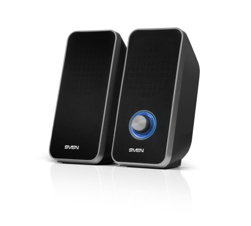 SVEN 325, чёрный, USB, акустическая система 2.0, мощность 2x3 Вт(RMS) SVEN 325, чёрный, USB, акустическая система 2.0, мощность 2x3 Вт(RMS)