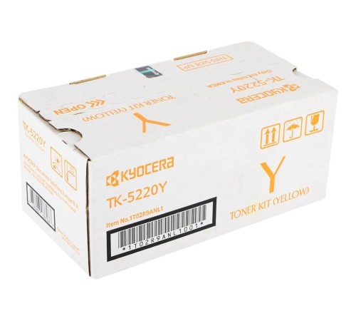 тонер-картридж Kyocera TK-5220Y (1.2K)/ Toner Cartridge Kyocera TK-5220Y (1.2K) тонер-картридж Kyocera TK-5220Y (1.2K)/ Toner Cartridge Kyocera TK-5220Y (1.2K)