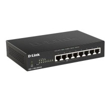 Коммутатор/ DGS-1100-08PLV2,DGS-1100-08PLV2/B EasySmart L2 Switch 8х1000Base-T (4х1000Base-T PoE), PoE Budget 80W