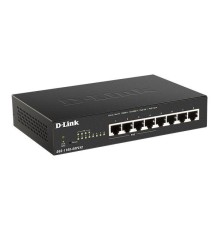 Коммутатор/ DGS-1100-08PLV2,DGS-1100-08PLV2/B EasySmart L2 Switch 8х1000Base-T (4х1000Base-T PoE), PoE Budget 80W