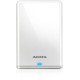 Внешний жесткий диск/ Portable HDD 2TB ADATA HV620S (White), USB 3.2 Gen1, 115x78x11.5mm, 152g /3 года/