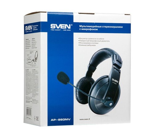 Наушники с микрофоном SVEN АР-860MV Наушники с микрофоном SVEN АР-860MV