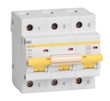 KARAT Авт. выкл. ВА47-100 3P D 100А 10кА IEK