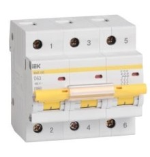 KARAT Авт. выкл. ВА47-100 3P D 100А 10кА IEK