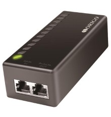 Инжектор ORIGO PoE-инжектор 802.3af/at, 1x1000Base-T LAN, 1x1000Base-T PoE Out, выход: 54 В DC