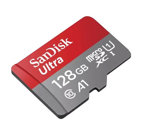 Карта Памяти SanDisk 128GB Ultra® microSDXC 120MB/s A1 Class 10 UHS-I