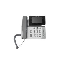 SIP телефон T25P-RU, 20 линий, 2х10/100/1000, 4,3" цветной  дисплей 480*272, POE, 45 DSS клавиш