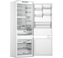Встраиваемые холодильники Whirlpool 70 см, 193.5х54.3х69 см, 295/99 л, инверторный компрессор, автоматическая разморозка, зона свежести влажная, сенсорное управление, технология 6 SMYSL FreshControl, MultiFlow, FreezeControl, перенавешиваемые дверцы, скол