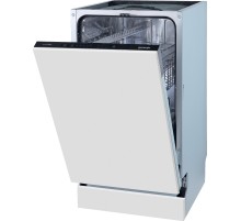 Встраиваемая посудомоечная машина GORENJE/ Встраиваемая, узкая, Класс энергопотребления: A+++, TotalDry: автооткрывание дверцы, Мотор Inverter PowerDrive, Конструкция: Полностью интегрируемая, Ширина: 448 мм, Высота: 815 мм