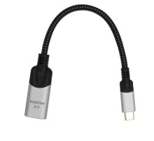 Aдаптер/ Aдаптер USB 3.1 Type-Cm --> HDMI A(f) 4K@60Hz, 0.15m ,Alum ,VCOM <CU423MV-4K>