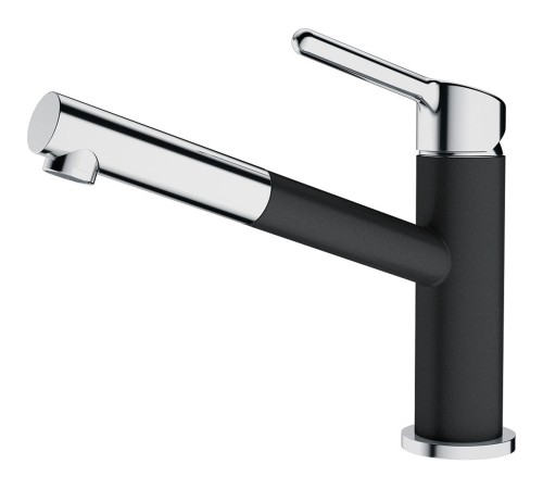 Смеситель Franke 115.0623.057/ Best, Смеситель ORBIT PULL-OUT, с выдвижным шлангом, хром/оникс Смеситель Franke 115.0623.057/ Best, Смеситель ORBIT PULL-OUT, с выдвижным шлангом, хром/оникс