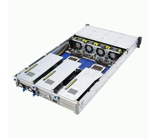 Серверная платформа/ ASUS RS720A-E12-RS24U/10G/2.6kW/24NVMe/GPU