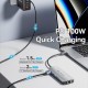 Мультифункциональный хаб Vention USB Type C 8 в 1