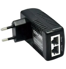 Инжектор/ OSNOVO PoE-инжектор Gigabit Ethernet на 1 порт, мощность PoE - до 15.4W