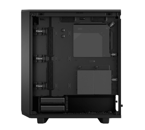Корпус ПК без блока питания/ Case Fractal Design Meshify 2 Compact TG Light Tint, Midi-Tower, 1x120mm + 2x140mm, 2xUSB-A 3.2 + 1xUSB 3.2 Type-C ATX, mATX, mITX Black
