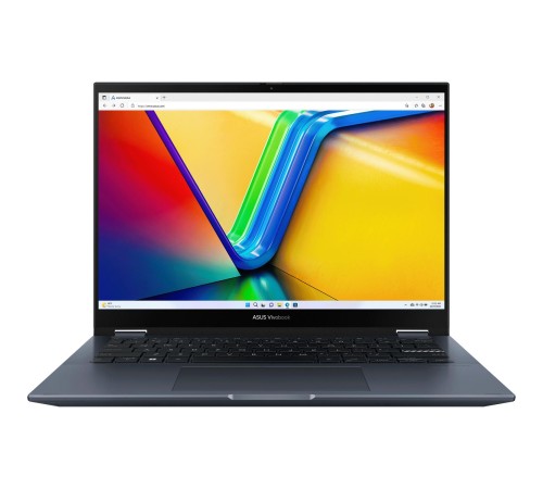 Ноутбук/ ASUS TP3402VA-LZ350W flip 14"(1920x1200 (матовый) IPS)/Touch/Intel Core i5 1335U(1.3Ghz)/16384Mb/512PCISSDGb/noDVD/Int:Intel UHD Graphics/Cam/BT/WiFi/50WHr/war 1y/1.5kg/Quiet Blue/Win11Home + NumberPad; стилус Ноутбук/ ASUS TP3402VA-LZ350W flip 14"(1920x1200 (матовый) IPS)/Touch/Intel Core i5 1335U(1.3Ghz)/16384Mb/512PCISSDGb/noDVD/Int:Intel UHD Graphics/Cam/BT/WiFi/50WHr/war 1y/1.5kg/Quiet Blue/Win11Home + NumberPad; стилус
