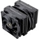 Кулер для процессора/ CPU Cooler Thermalright Frost Commander 140 Black (4-pin PWM, 158mm, Ni/CU, 8x5mm, 1x120mm+1x140mm, 82CFM/95.5CFM, 29.6dBA/30.2dBA, 1850RPM/1800RPM, S: 1700, 1200, 20XX, 115X, AM5, AM4)