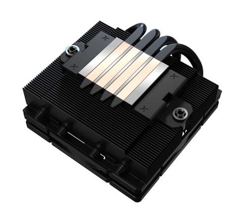 Кулер для процессора ID-COOLING IS-40-XT BLACK LGA1700/1200/115X/AM5/AM4 низкопрофильный высота 47mm (24шт/кор, TDP 100W, PWM, 4 тепл.трубки прямого контакта, FAN 92mm, черный) BOX