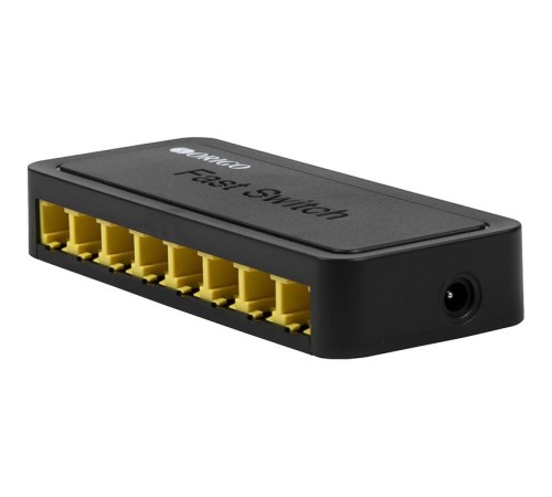 Коммутатор/ Unmanaged Switch 8x100Base-TX, plastic case