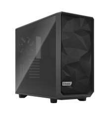 Корпус ПК без блока питания/ Case Fractal Design Meshify 2 TG Light Tint, Midi-Tower, 3x140mm, 2xUSB-A 3.2 + 1xUSB 3.2 Type-C E-ATX, ATX, mATX, mITX Gray