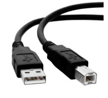 Кабель/ Кабель GoPower USB A (m)-USB B (m) 1.8м ПВХ черный (1/200)