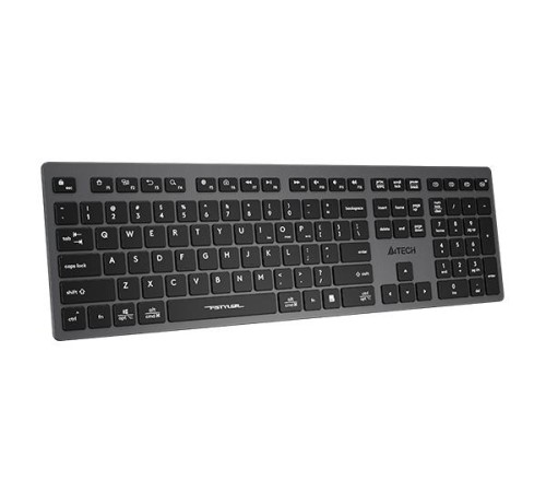 Клавиатура A4Tech Fstyler FBX50C черный USB беспроводная BT/Radio slim Multimedia (FBX50C GREY)