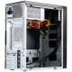 Корпус с блоком питания 450Вт./ Case Forza mATX, 450W, 2xUSB2.0, Black, w/o FAN, 12 cm fan PSU, power cord