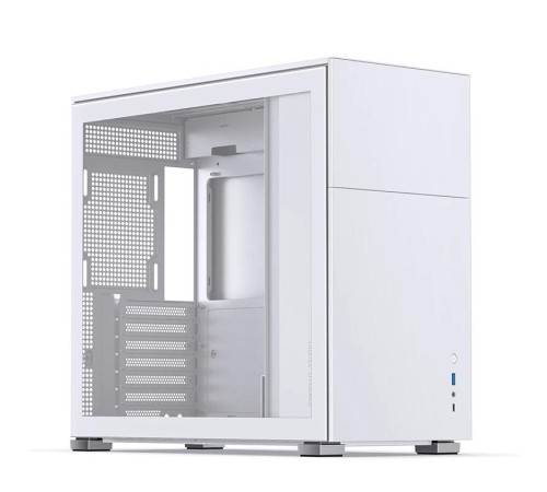 Корпус без блока питания/ Case JONSBO D41 STD, Midi-Tower, TG, no fan, 1xUSB-A 3.2 + 1xUSB-C 3.2, ATX, mATX White