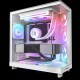 Кулер для корпуса ПК/ Case Cooler NZXT F240 RGB Core (120x120x25mm, 4-pin PWM, RGB, 75.12CFM, 30dBA, 2400RPM, White, Single-Frame RGB Fan Unit)