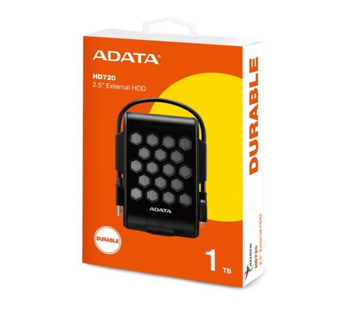 Внешний накопитель Внешний HDD 1TB USB 3.2 Gen 1 (USB 5Gbps) COLOR BOX черный