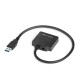 Greenconnect Конвертер переходник GC- U32ST, (новый чипсет) USB 3.0 -> SATA поддержка 2,5"/3,5"
