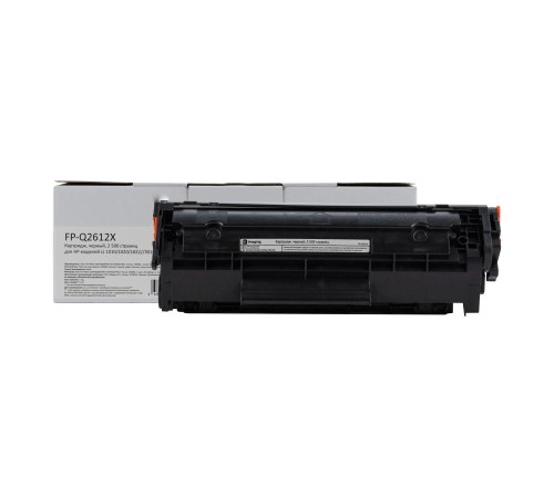 Картридж Fplus, черный, 2 500 страниц, для HP моделей LJ 1010/1020/1022//3015 (аналог Q2612A/FX9/FX10/CRG303/CRG104/CRG703/CRG304), FP-Q2612X