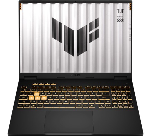 Ноутбук/ ASUS TUF F16 FX608JP-RV019 16"(1920x1200 (матовый, 165Hz) IPS)/Intel Core i5 13450HX(2.4Ghz)/32768Mb/1024PCISSDGb/noDVD/Ext:nVidia GeForce RTX 5070(8192Mb)/Cam/BT/WiFi/90WHr/war 1y/2.2kg/Jaeger Gray/DOS